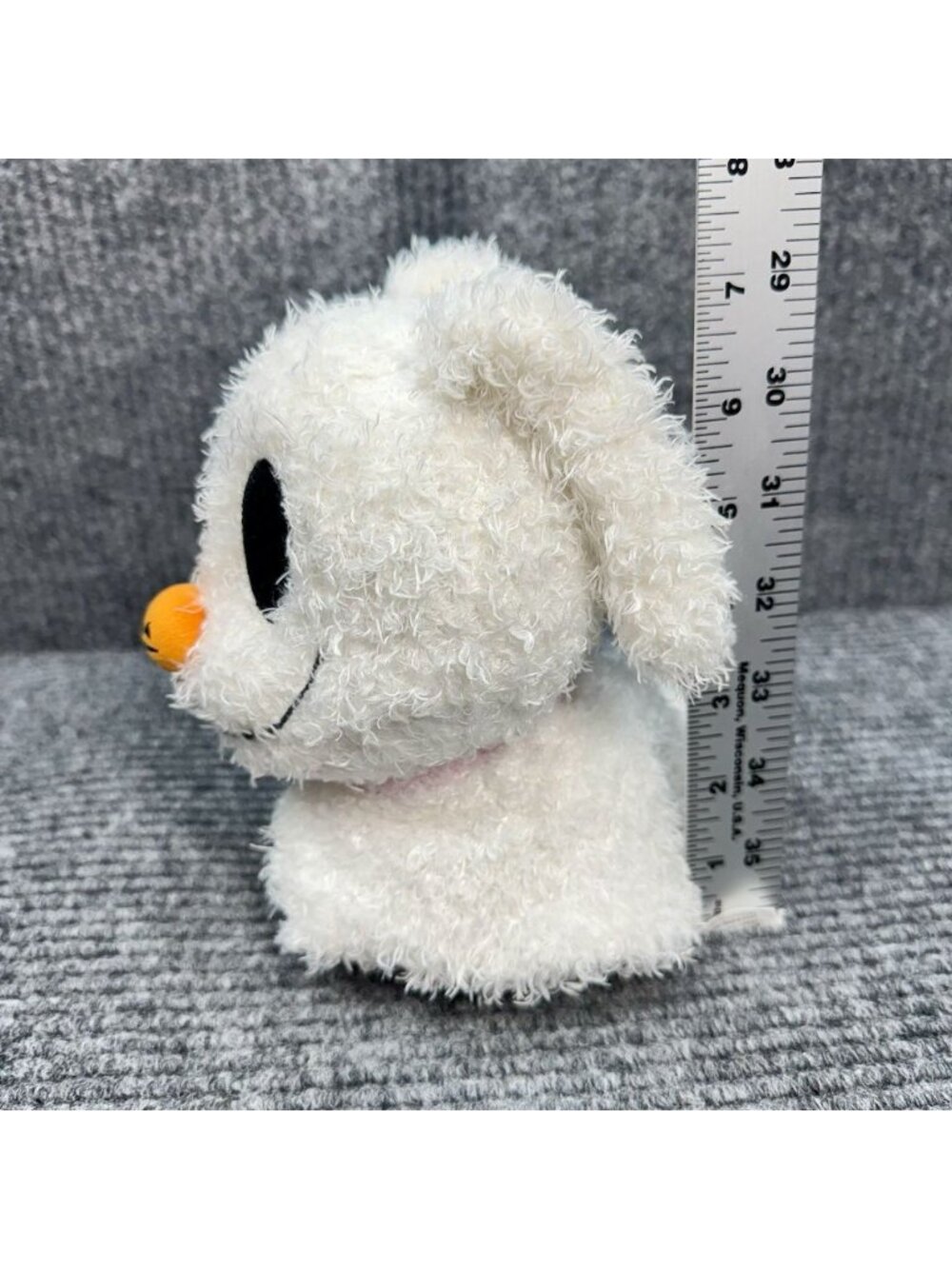 Disney Parks Nightmare Before Christmas 8” Baby Zero Ghost Dog Bean Bag Plush - Picture 6 of 7